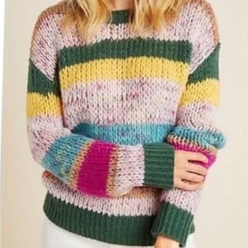 Anthropologie Heartloom Sweater